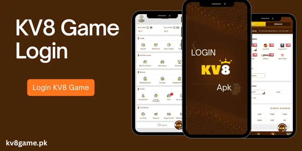 login Kv8 Game