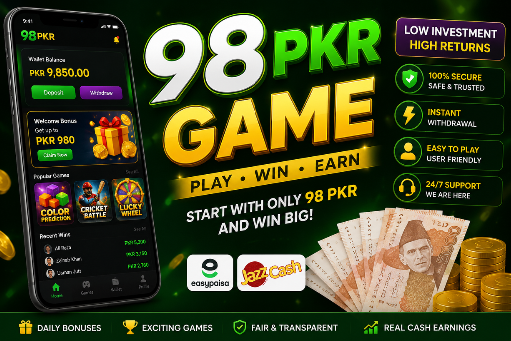 98PKR Game download