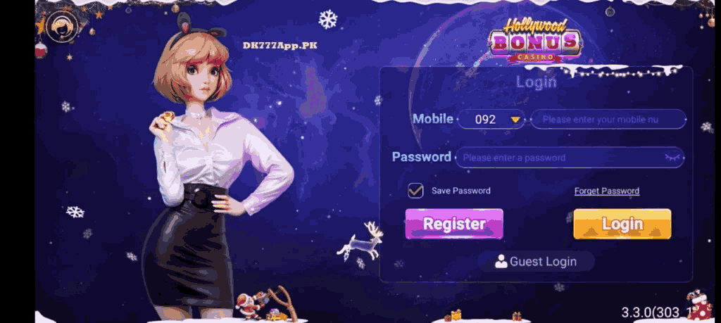 DK777 Game login