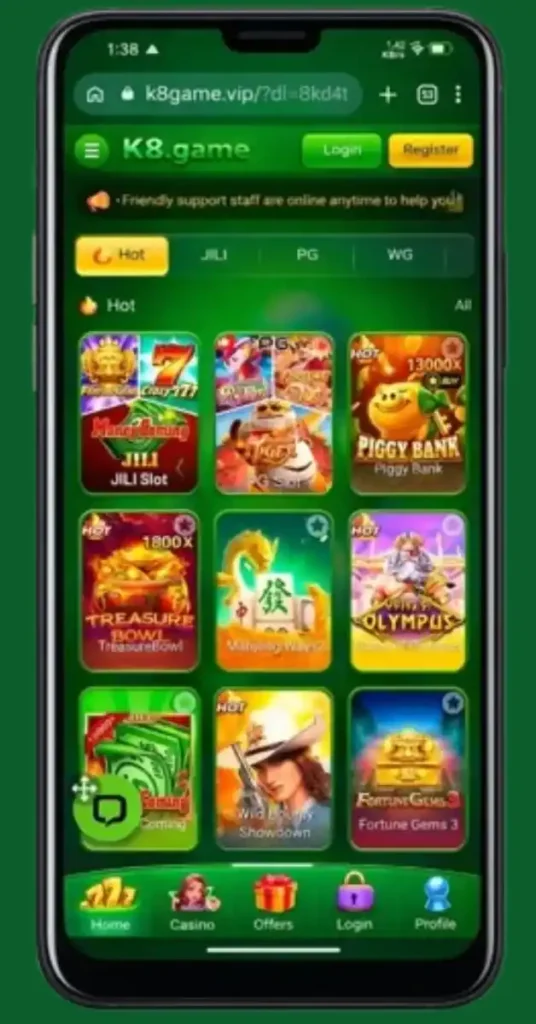 k8 Game  APP