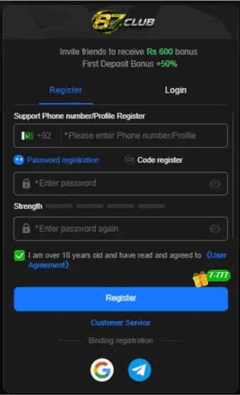 87club game login